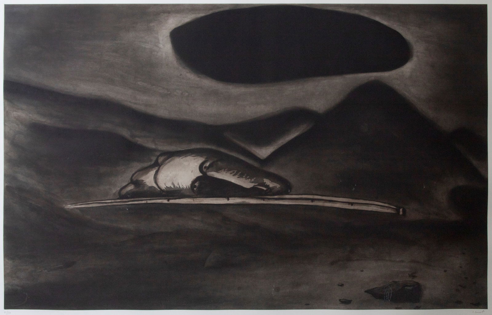 Enzo Cucchi  (b. 1949) Italian (1 of 5)