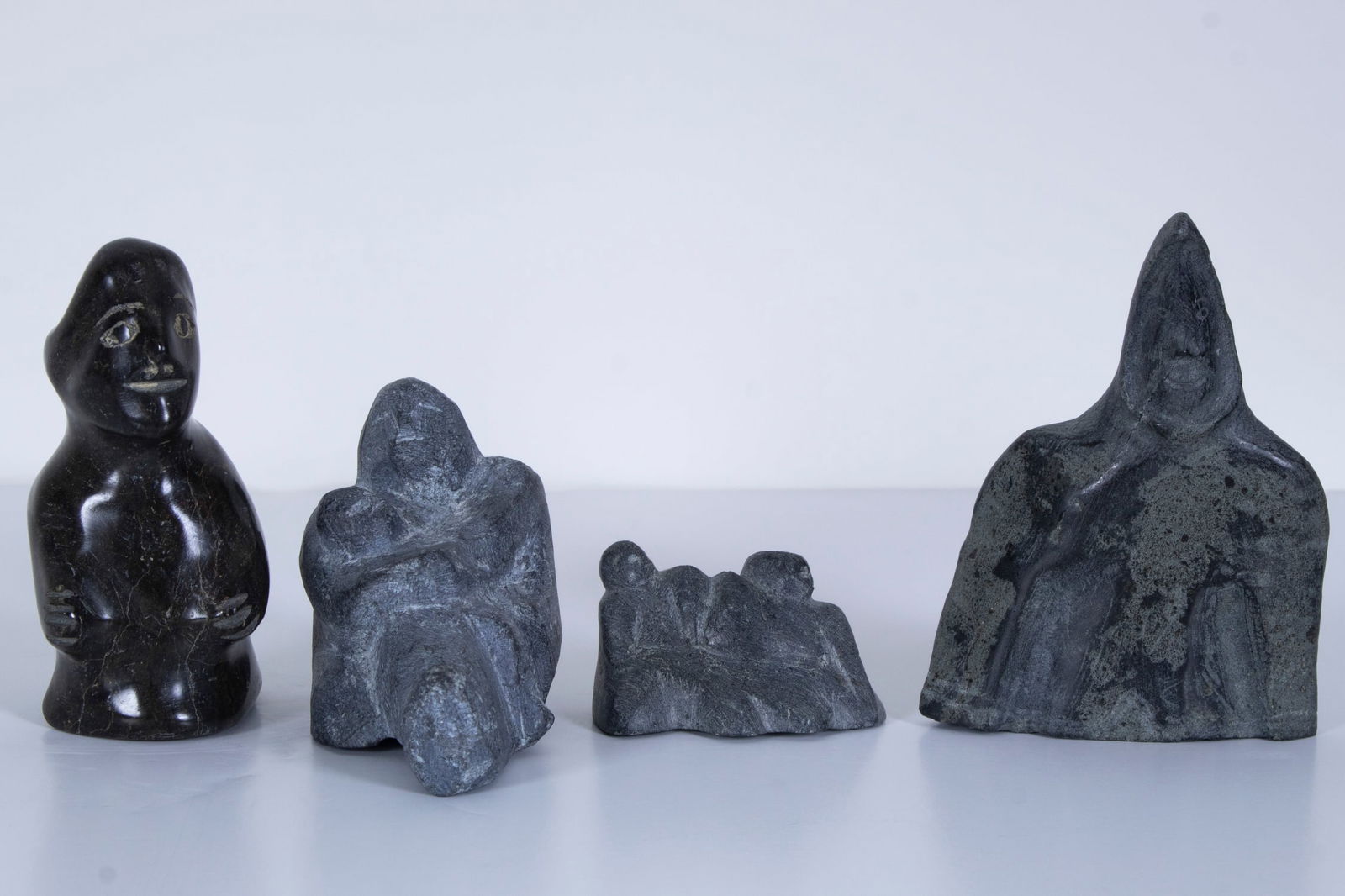 Inuit Art:  Inutuina, Apsaitak, Pissiyui,   &   Akuljuk  (four) (1 of 6)