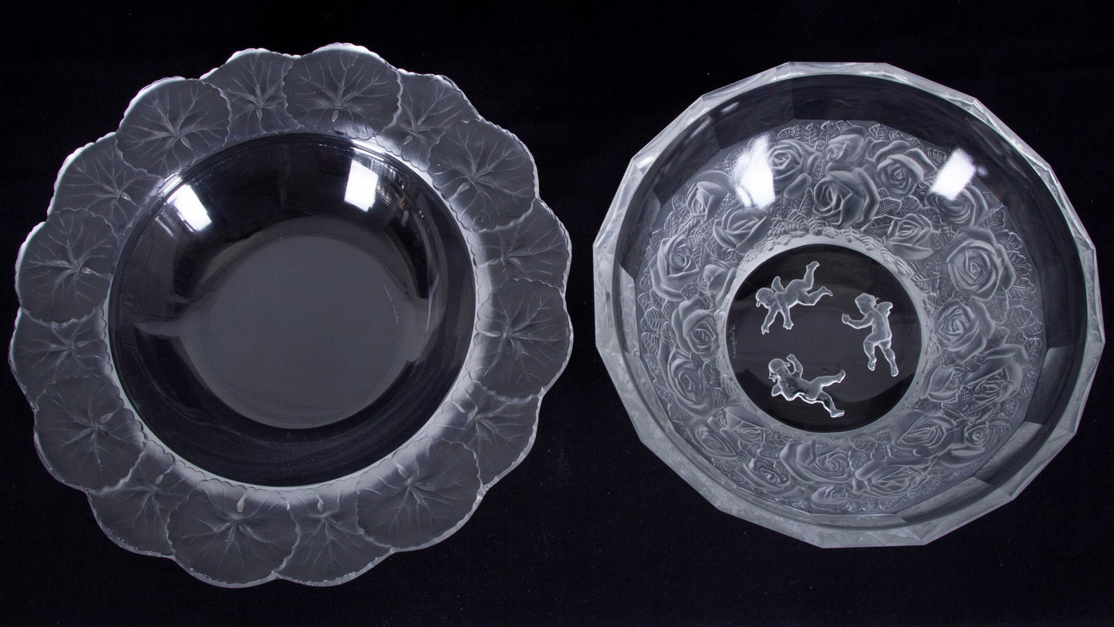 Lalique crystal  (two) (1 of 3)