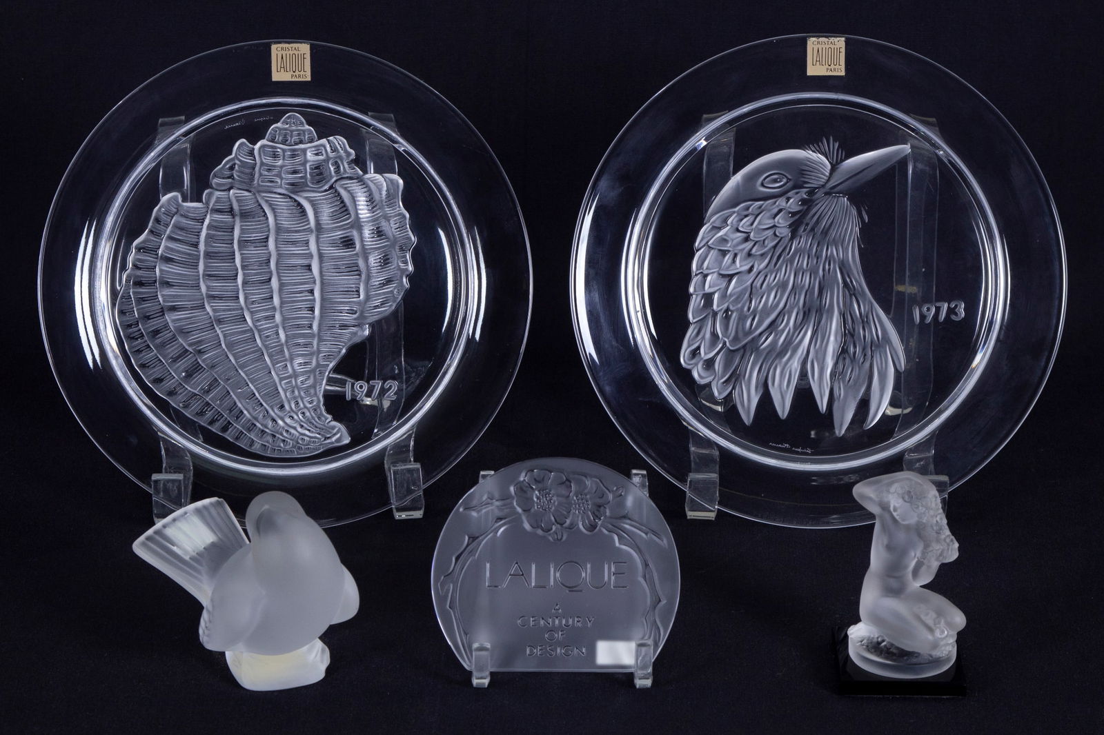 Lalique Variety Items  (five) (1 of 3)