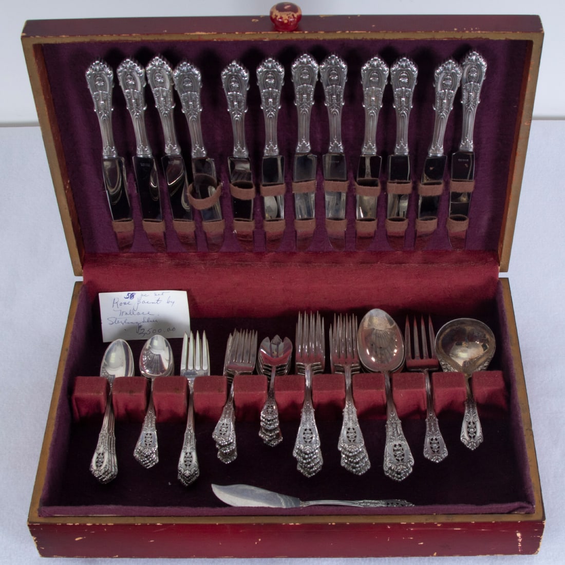 Wallace Sterling Silver Flatware (sixty) (1 of 5)