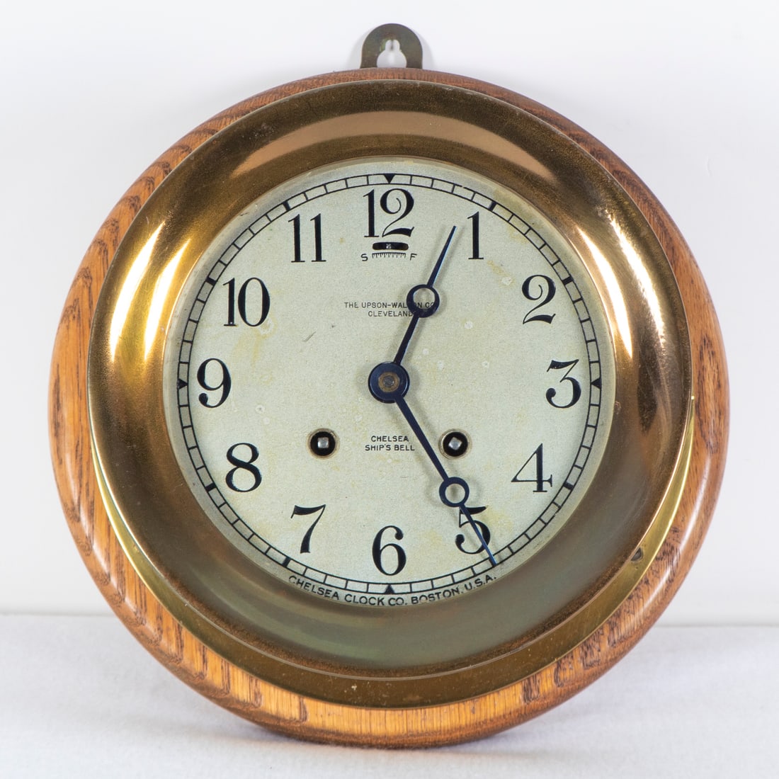 Chelsea Ship’s Bell Clock  (19 th  / 20 th  Century) (1 of 7)