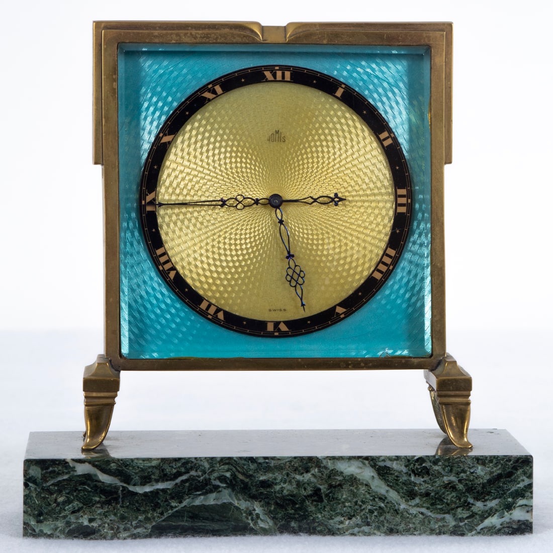 Swiss Art Deco Desk Clock (1 of 4)