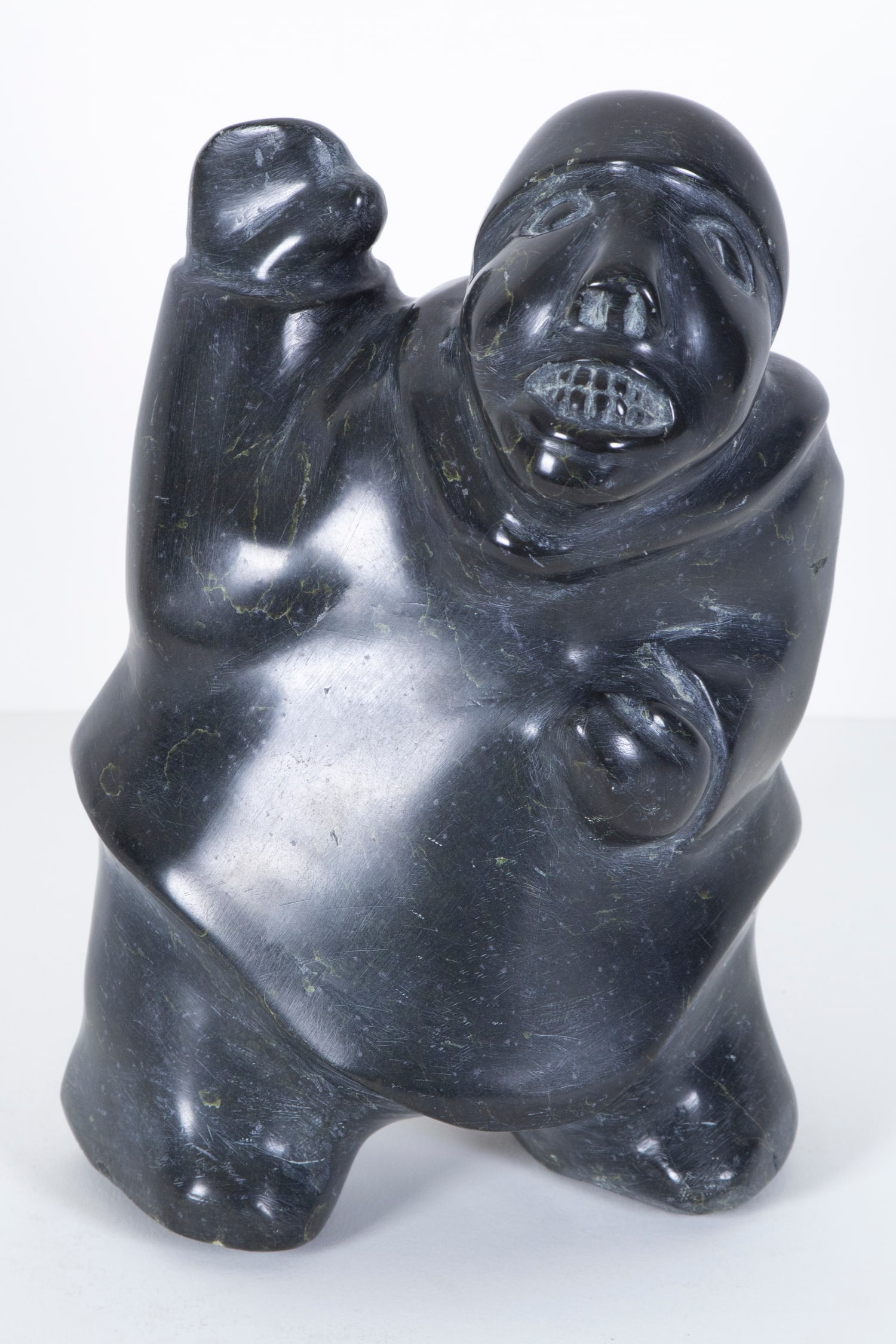 Inuit Art:  K. Mosesee, Pangnirtung Canada (1 of 5)