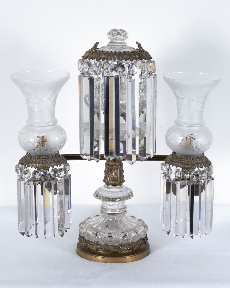 Argand crystal lamp (1 of 4)