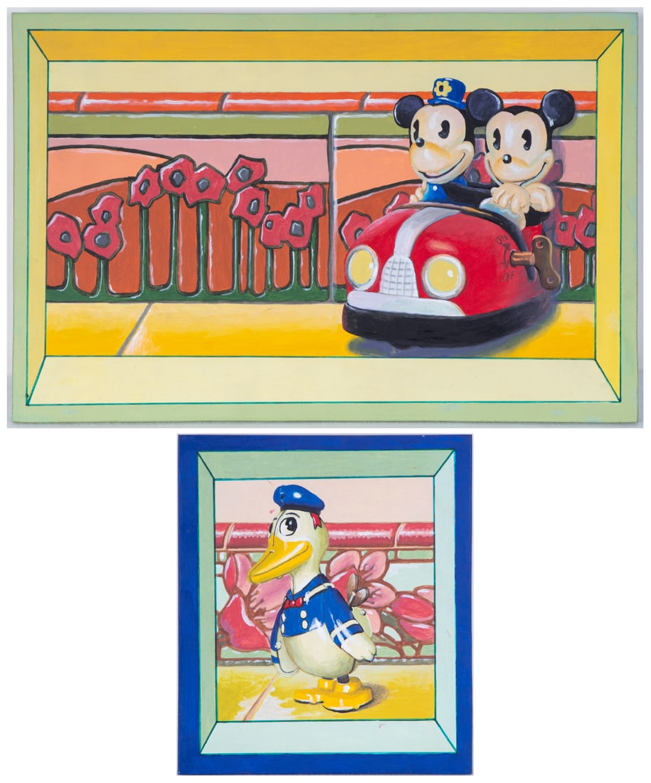 Ralph Massey  (b. 1938) California  (two) (1 of 9)