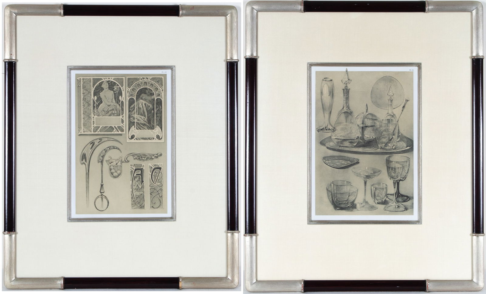 Alphonse Mucha  (1860-1939) Czech/French  (two) (1 of 7)