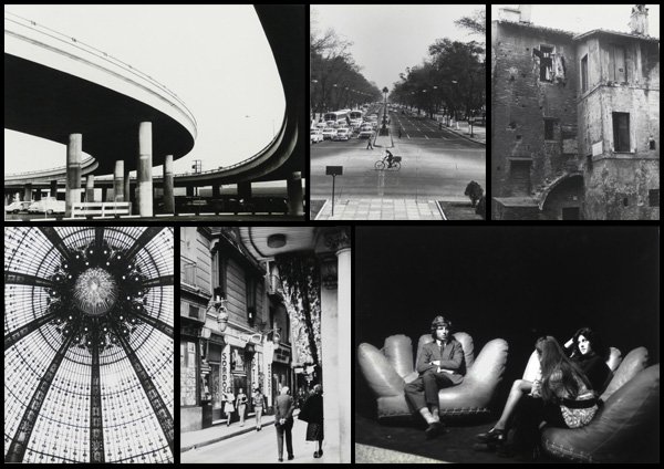 Eddy Feldman (20th / 21st Century) (ten): CITYSCAPES, 1964-1972, ten gelatin silver prints, each with artist’s stamp and signed and dated on verso, 16 x 20” & 20 x 16”, overall in generally good studio condition. The artist’s photogra