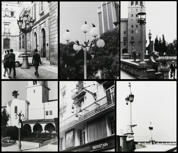 Eddy Feldman (20th / 21st Century) (nine): STREET LAMPS, 1964-1972, nine gelatin silver prints, each with artist’s stamp and signed and dated on verso, each 20 x 16”, overall in generally good studio condition. The artist’s photographs a