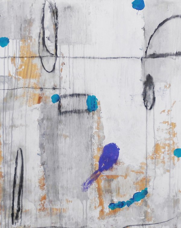 Tom Savage (b.1953) American: NOT OF THIS WORLD, 2010, oil painting on wood, signed and dated on verso, 30 x 24”, in very good studio condition.