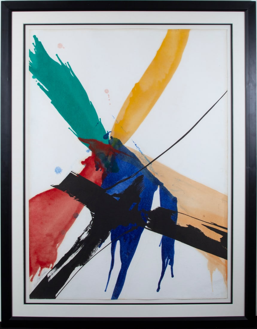 Paul Jenkins  (1923-2012) New York (1 of 3)