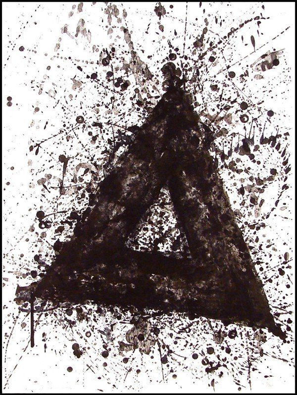 Sam Francis (1923-1994) American: UNTITLED (L.205; SF.213), 1976, four-color lithograph, signed in pencil, from the numbered edition 30, sheet 30 ¼ x 22”, printed by George Page, published by The Litho Shop, framed, a couple of sof