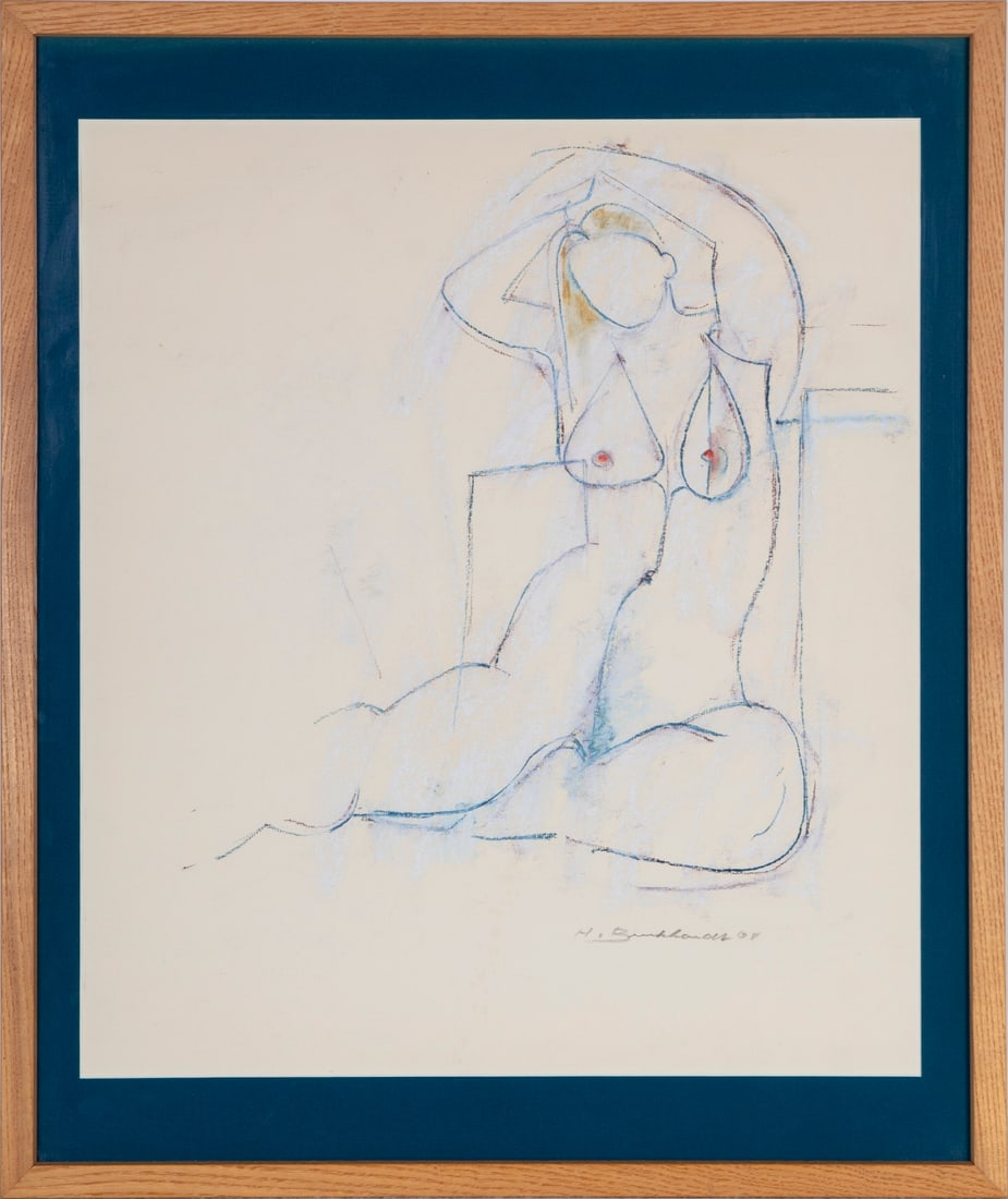 Hans Burkhardt  (1904-1994) Swiss Californian (1 of 3)