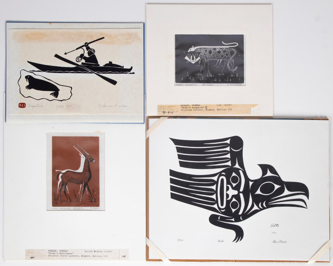 Inuit & Other Prints  (four) (1 of 2)