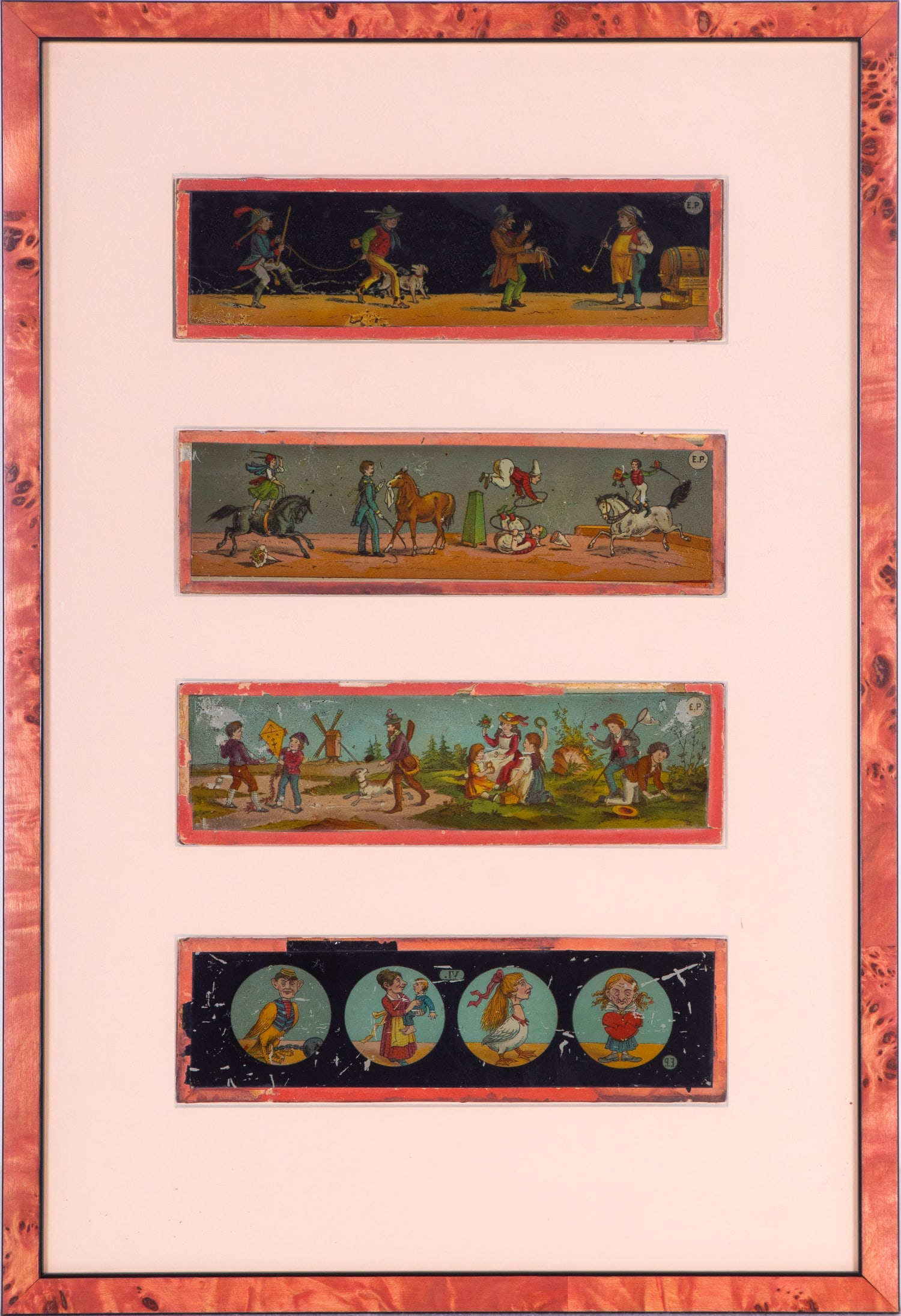 Antique Glass Magic Lantern Slides (1 of 5)