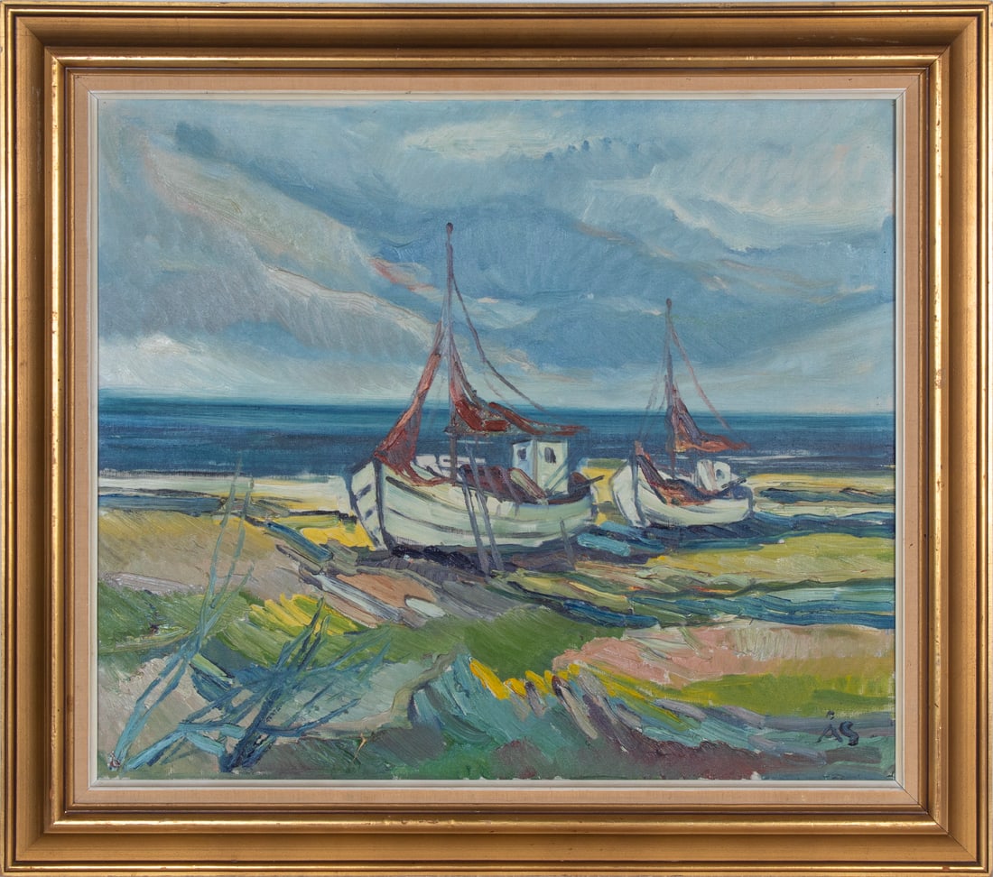 Aage Strand  (20 th  Century) Danish (1 of 5)