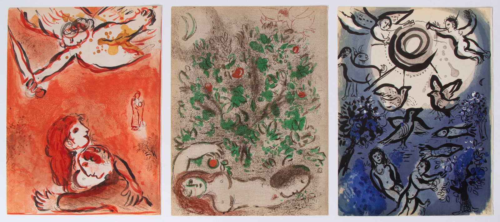 Marc Chagall  (1887-1985) Russian/ French  (three) (1 of 2)