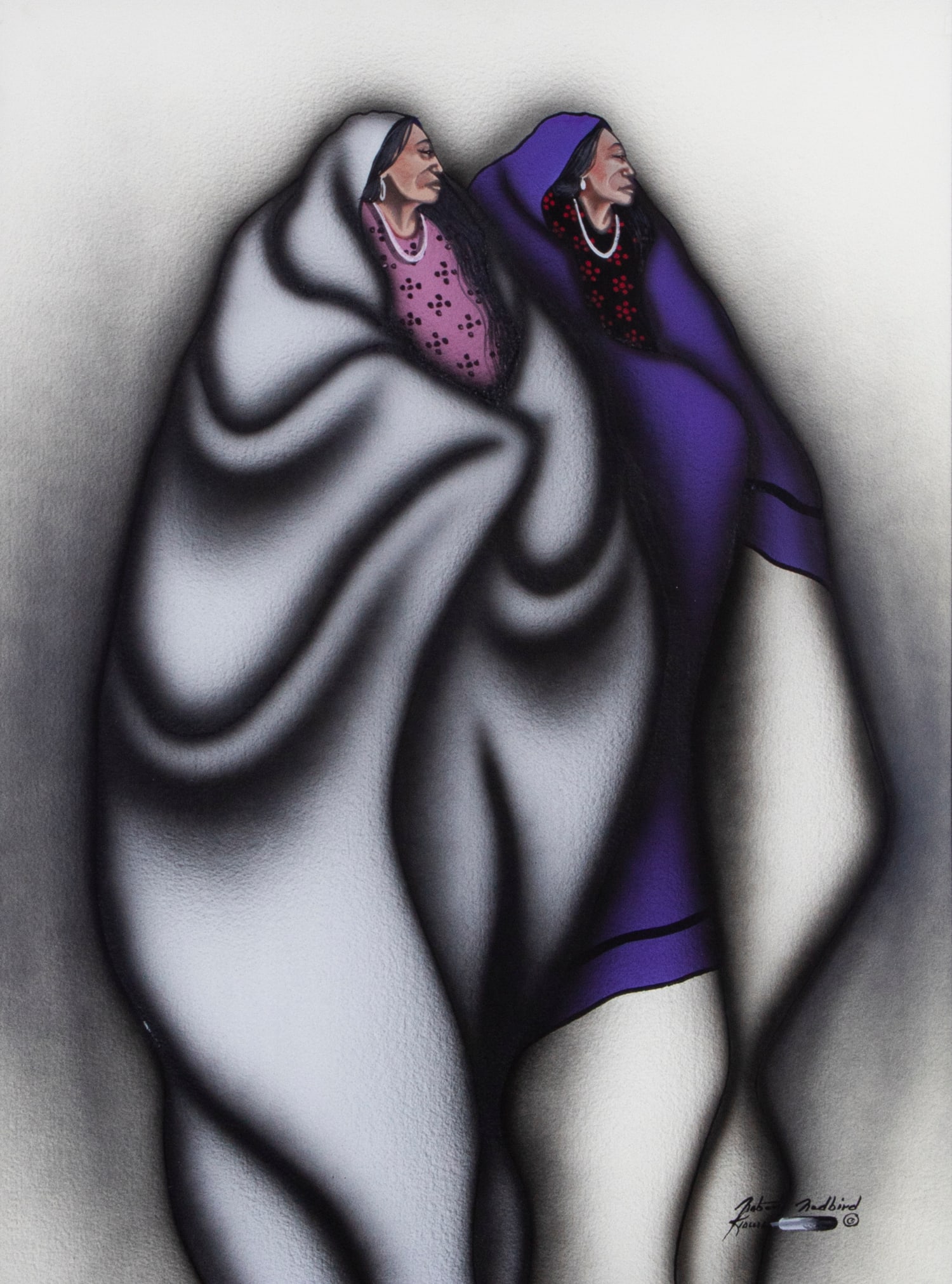 Robert Redbird  (b. 1964) Native American (1 of 3)