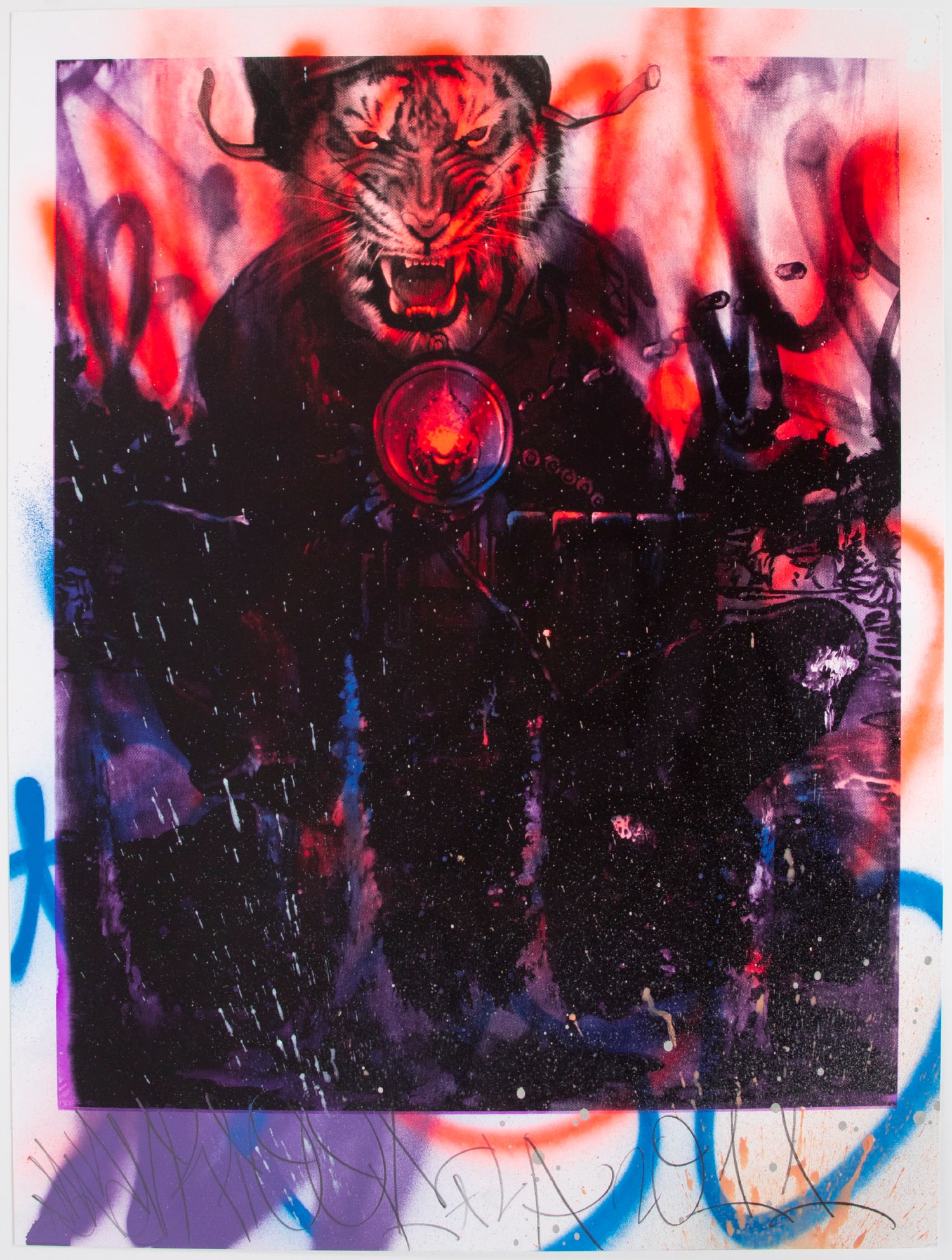 Shark Toof  (20th/ 21st Century) Chinese/Californian Street Artist (1 of 5)