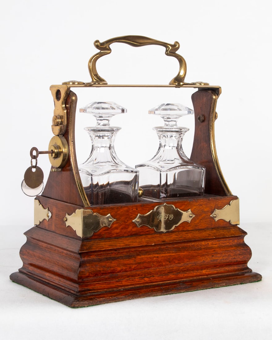 Tantalus with Baccarat decanters (1 of 4)