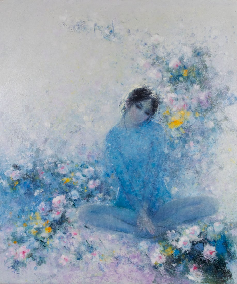 Hu Chi-Chung  (1927-2012) Chinese California (1 of 6)