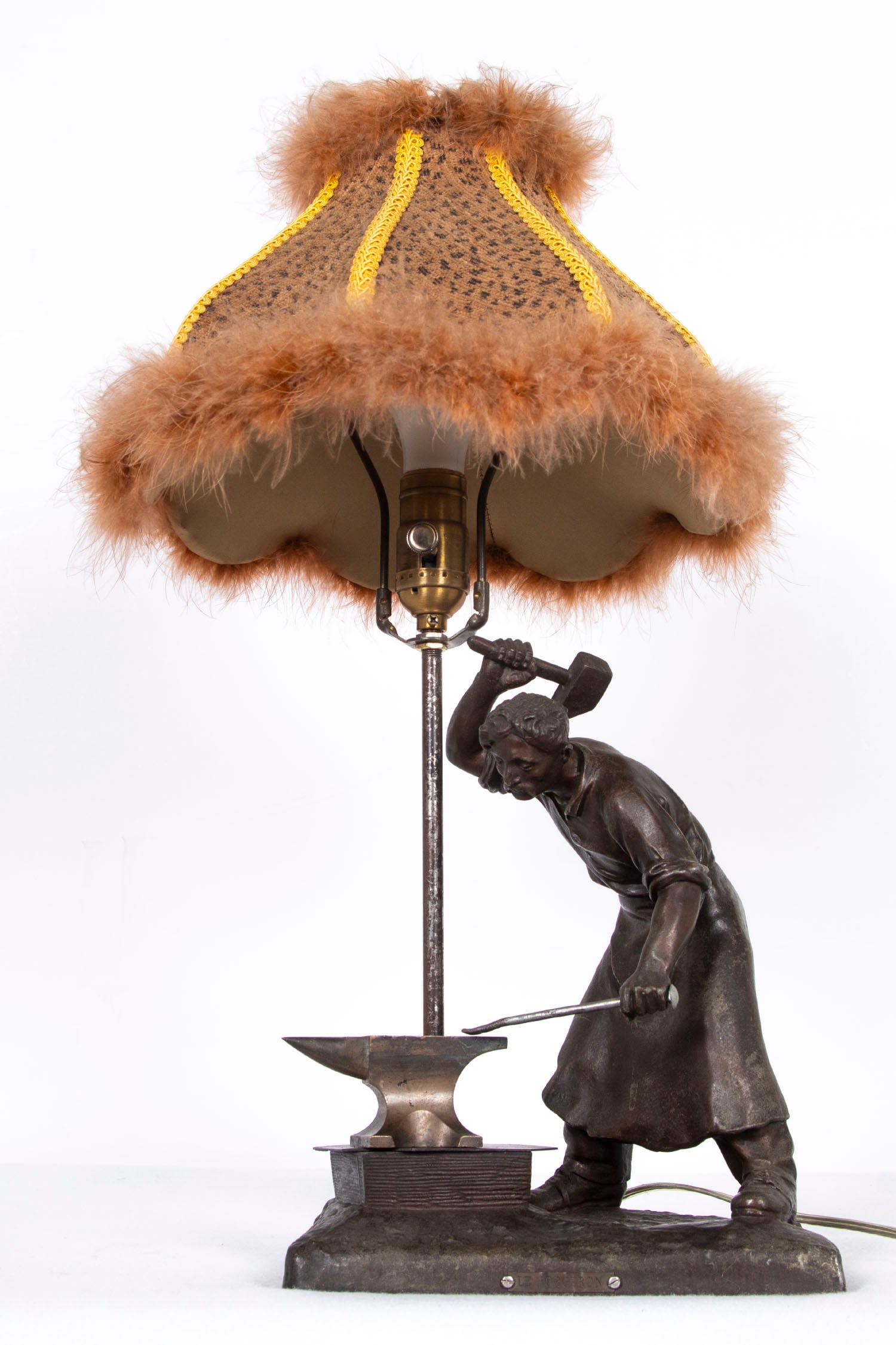 French sculpture made into a lamp (1 of 9)