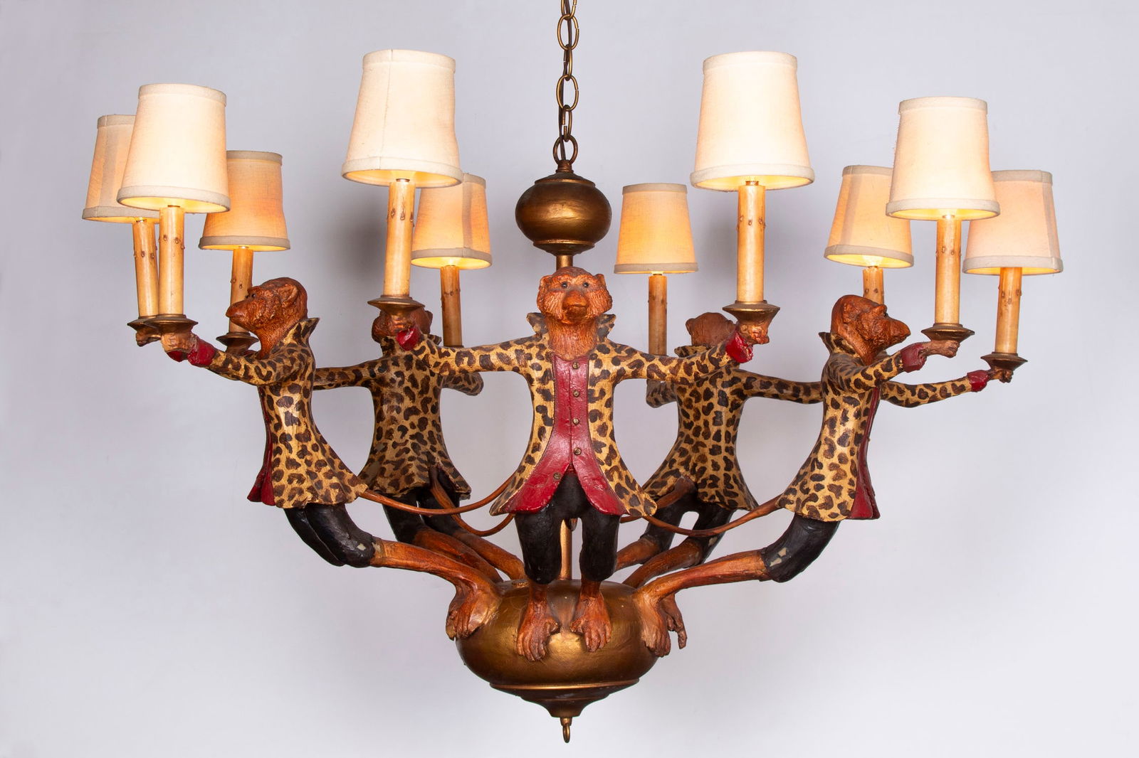 Bill Huebbe   Monkey chandelier (1 of 10)