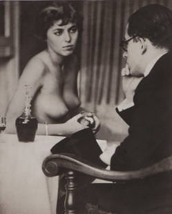 Josef Breitenbach (1896-1984) Germany New York: DOCTOR RIEGLER J. AND GRENO, MUNICH, 1933, photogravure, later printing, numbered 52/100 in pencil with artist’s estate bind stamp in the margins, image 12 x 9 ½”, full margins, frame 2