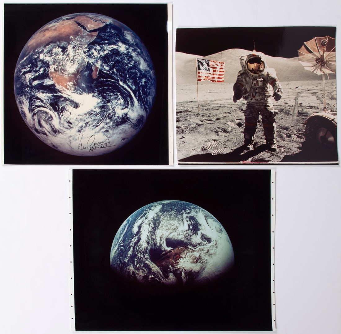 Eugene Cernan  (1934-2017) American Astronaut  (three) (1 of 6)