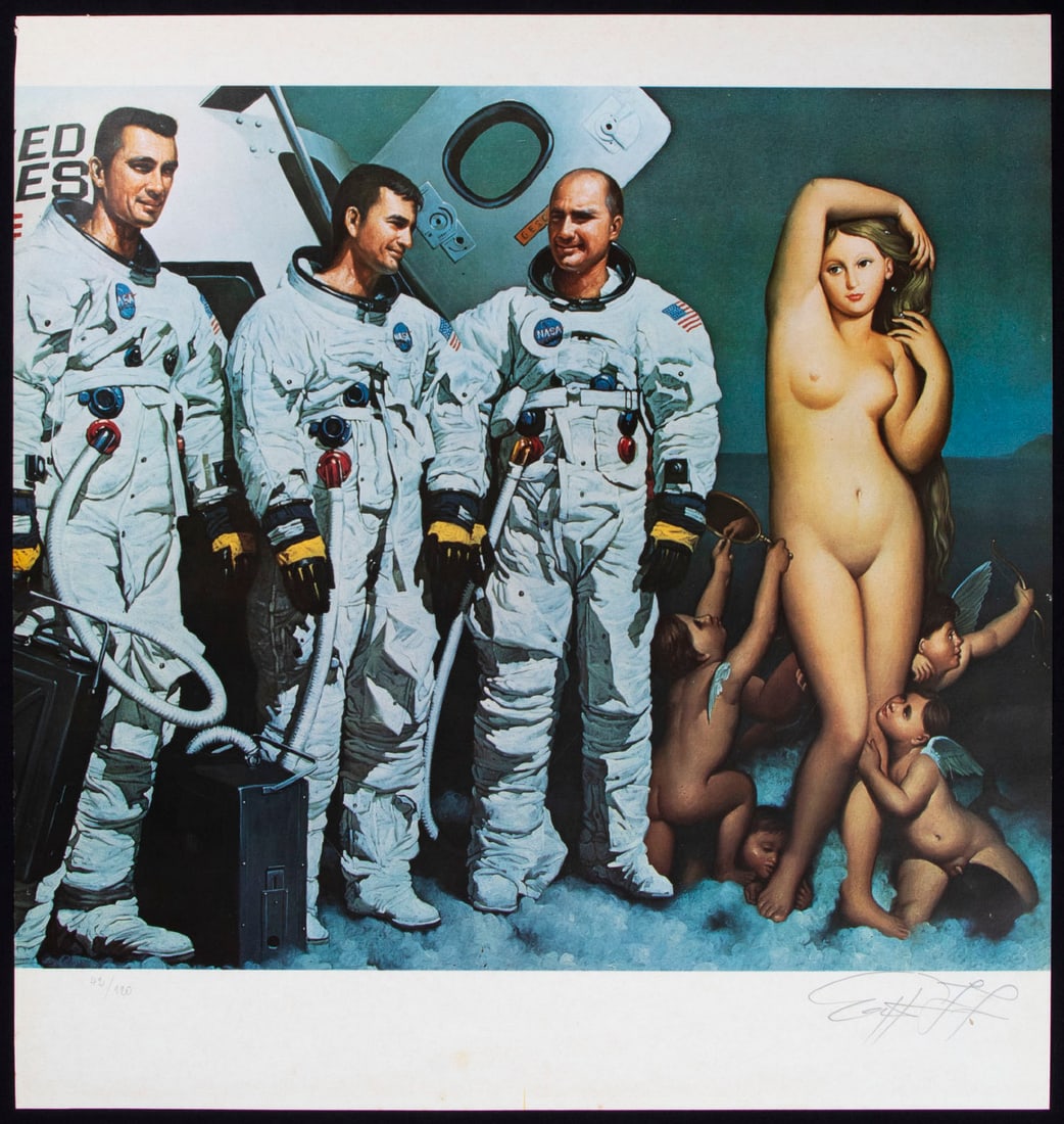 Gudmundsson Erro  (b. 1932) and others  (three) (1 of 6)