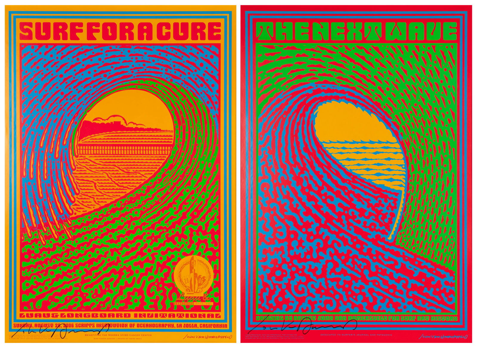 John Van Hamersveld  (b. 1941)  (two) (1 of 8)