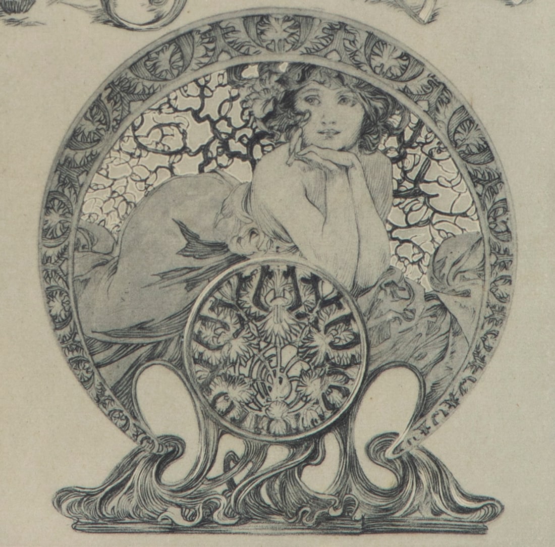 Alphonse Mucha  (1860-1939) Czech/French (1 of 4)