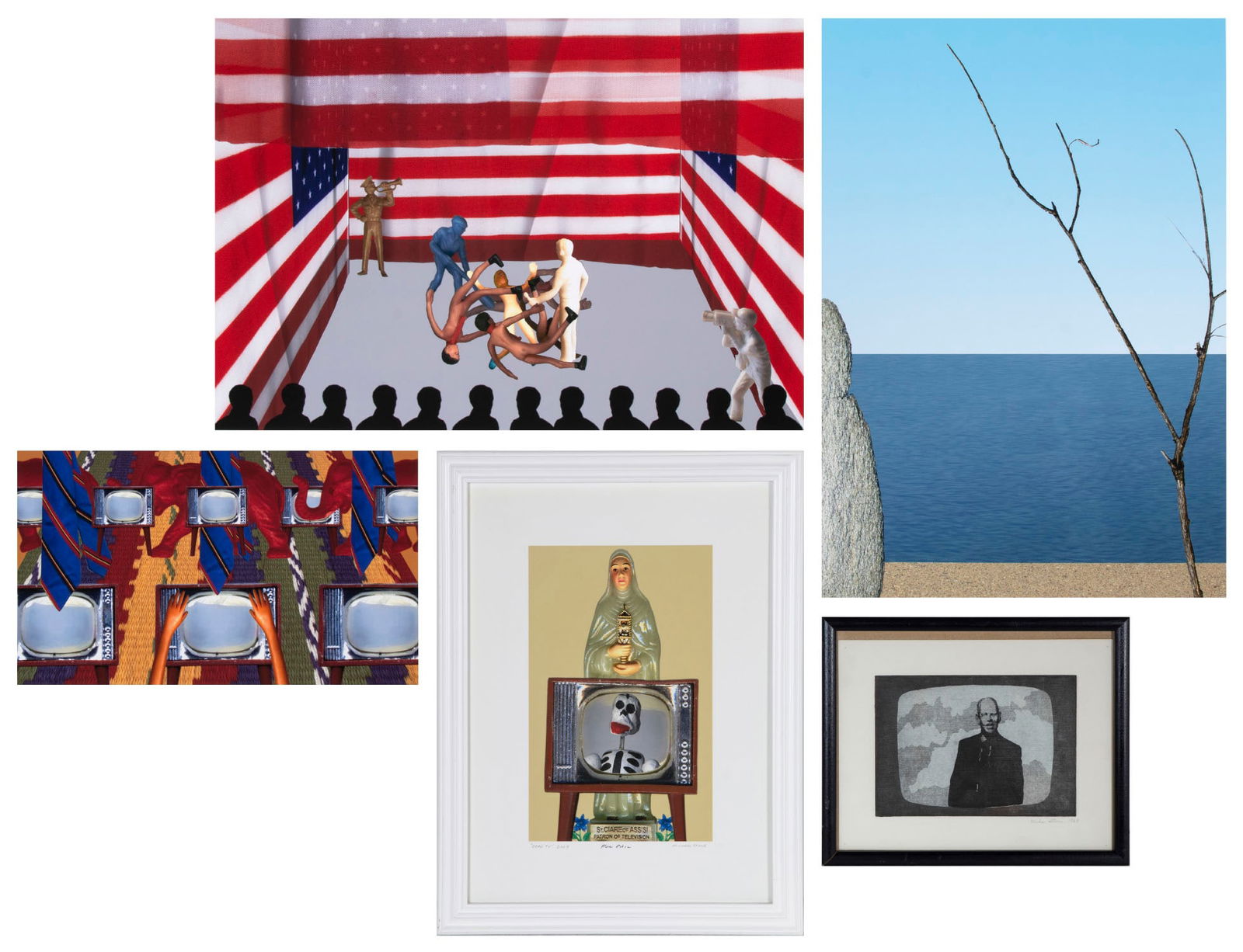 Michael Stone  (b. 1945) American  (five) (1 of 9)