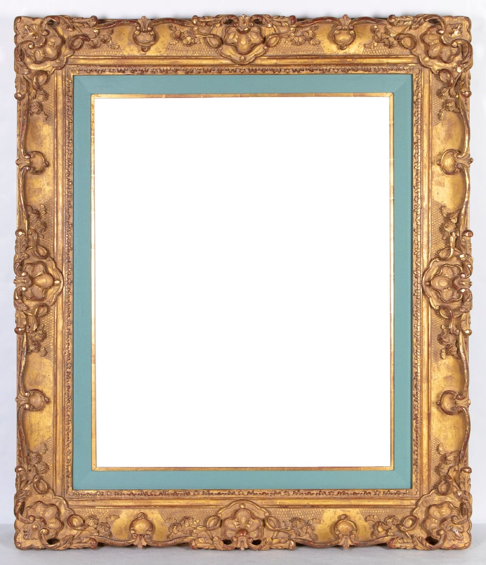 Large Elaborate Gold Leaf Frame (1 of 6)