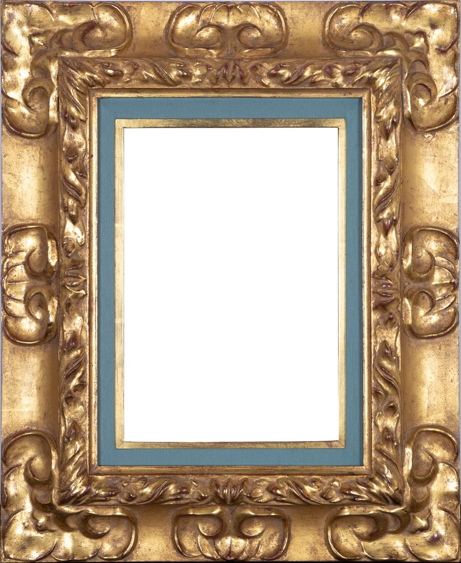 Small Elaborate Gold Leaf Frame (1 of 4)