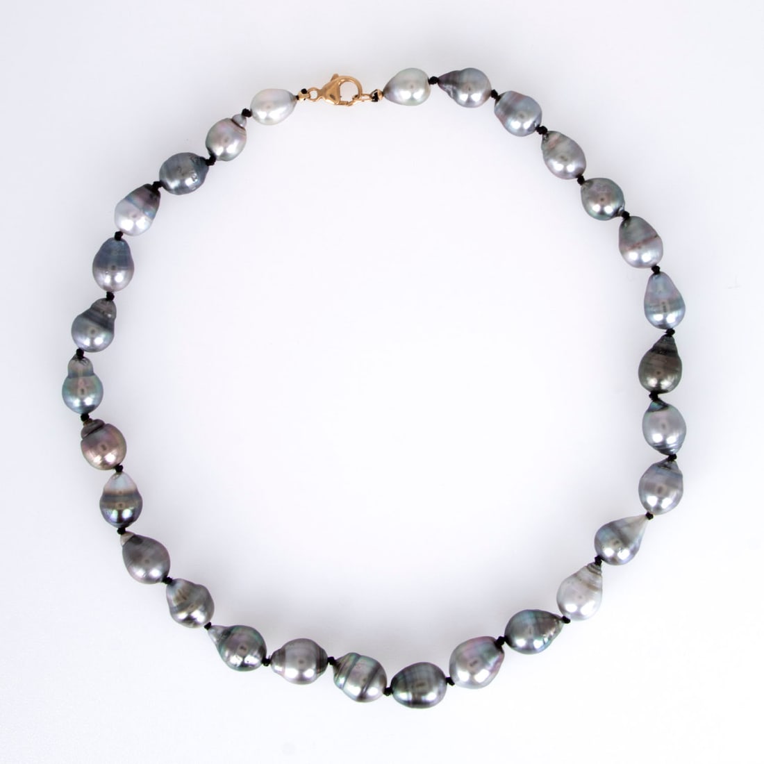 Jewelry: Black Tahitian Pearl Strand Necklace (1 of 4)
