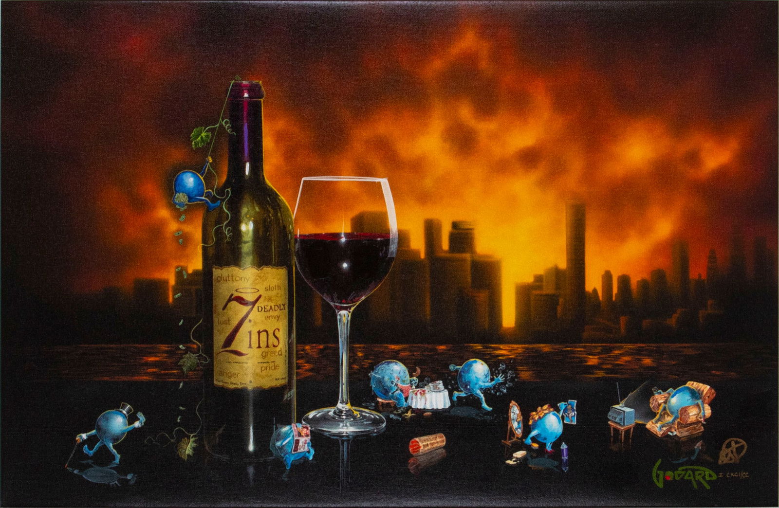 Michael Godard  (b. 1962) California (1 of 4)