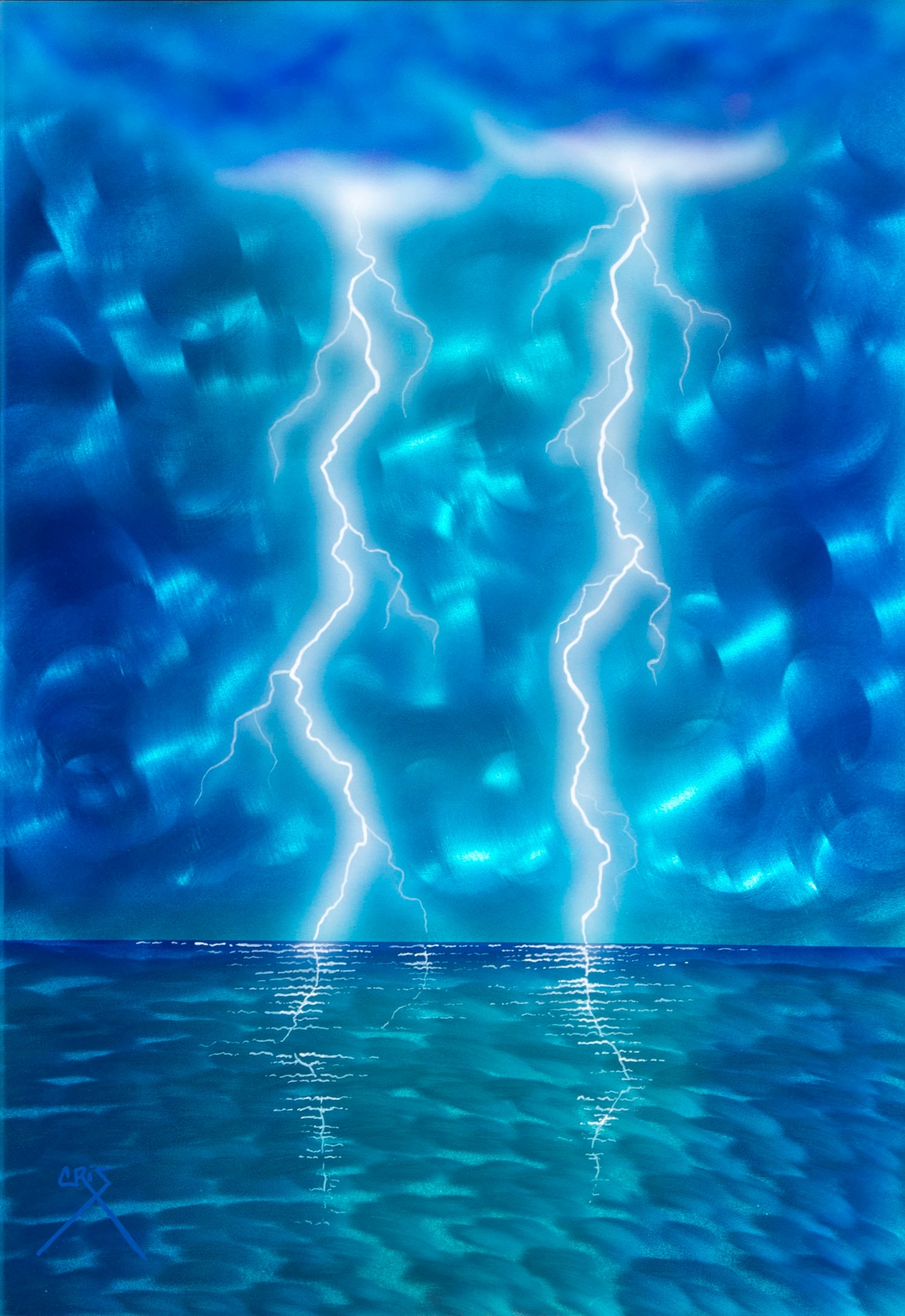 Cris Woloszak  aka  CRISX  (b. 1973) New York Florida (1 of 4)