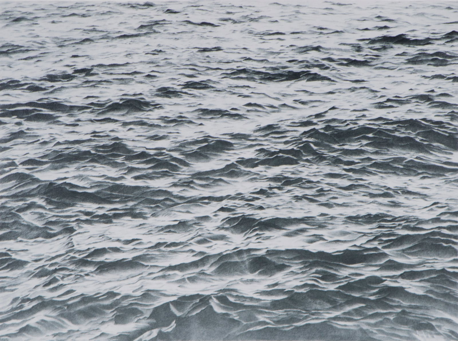 Vija Celmins (b. 1938) Latvian American: A Survey exhibition poster, 1979, signed in pencil, Newport Harbor Museum, sheet 25 ½ x 19 ½”, frame 28 ½ x 24” with glass.