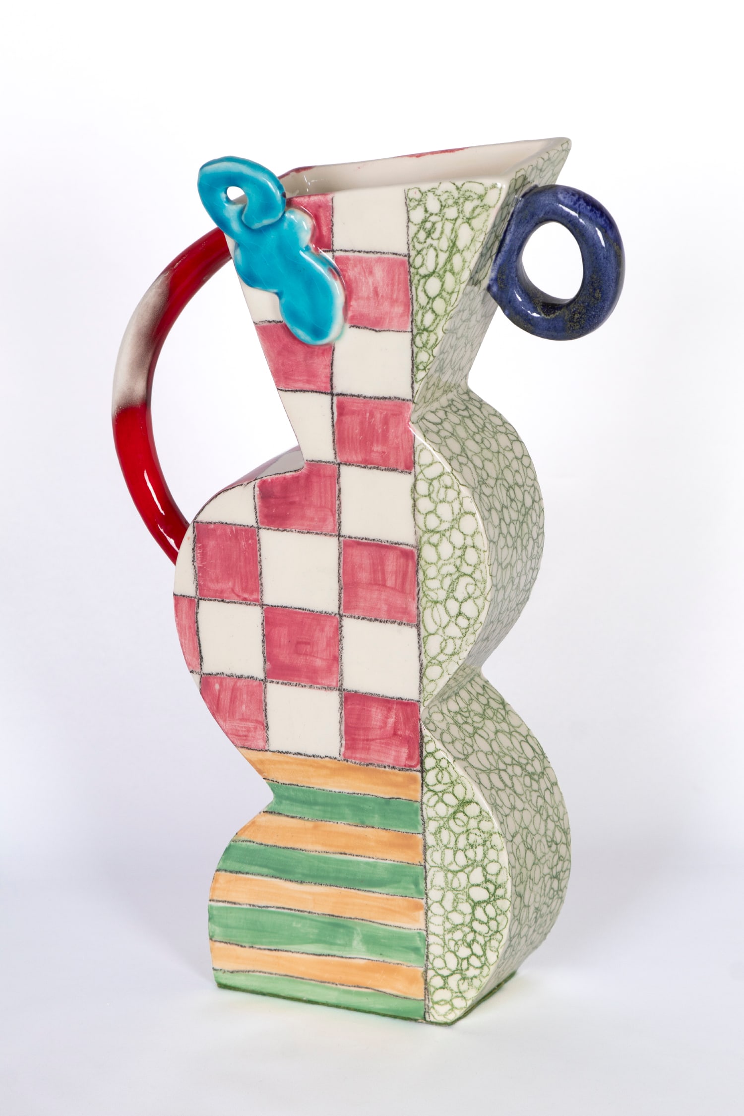 Ceramic Artist: Felicia De Chabris (20 th Century) Canadian (1 of 3)