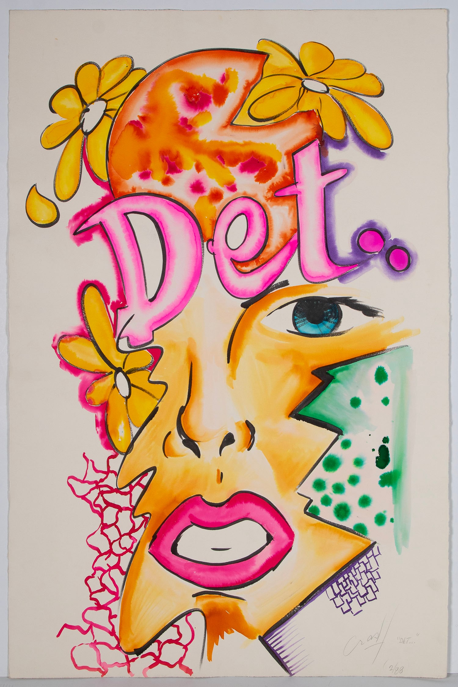 Crash aka John Matos (b. 1961) American (1 of 5)