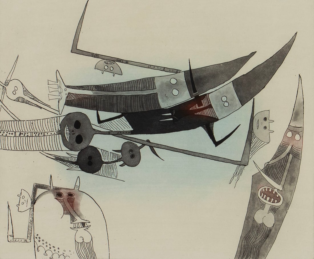 Wifredo Lam (1902-1982) Cuban (1 of 5)