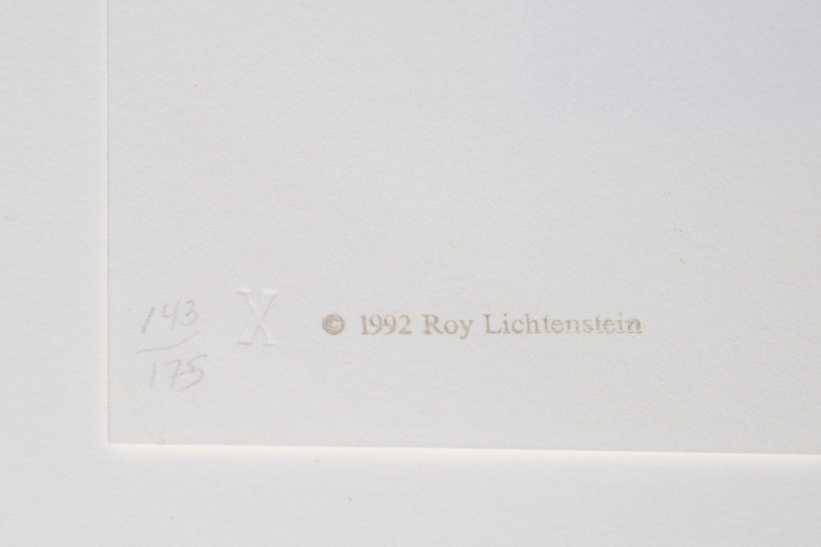 Roy Lichtenstein (1923-1997) New York - 6