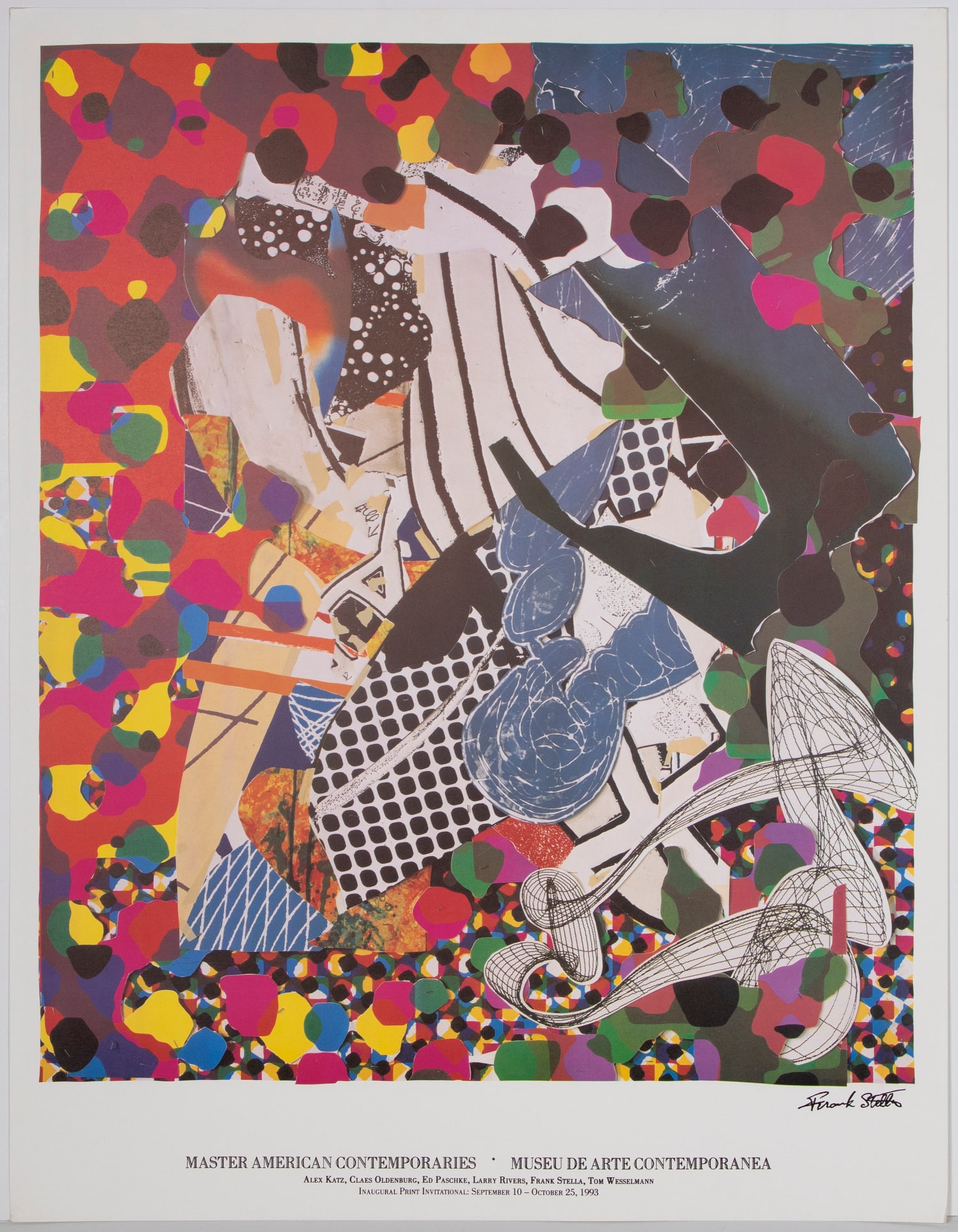 Frank Stella (1936-2024) New York & Claes Oldenburg (1928-2022) Swedish American (two) - 2