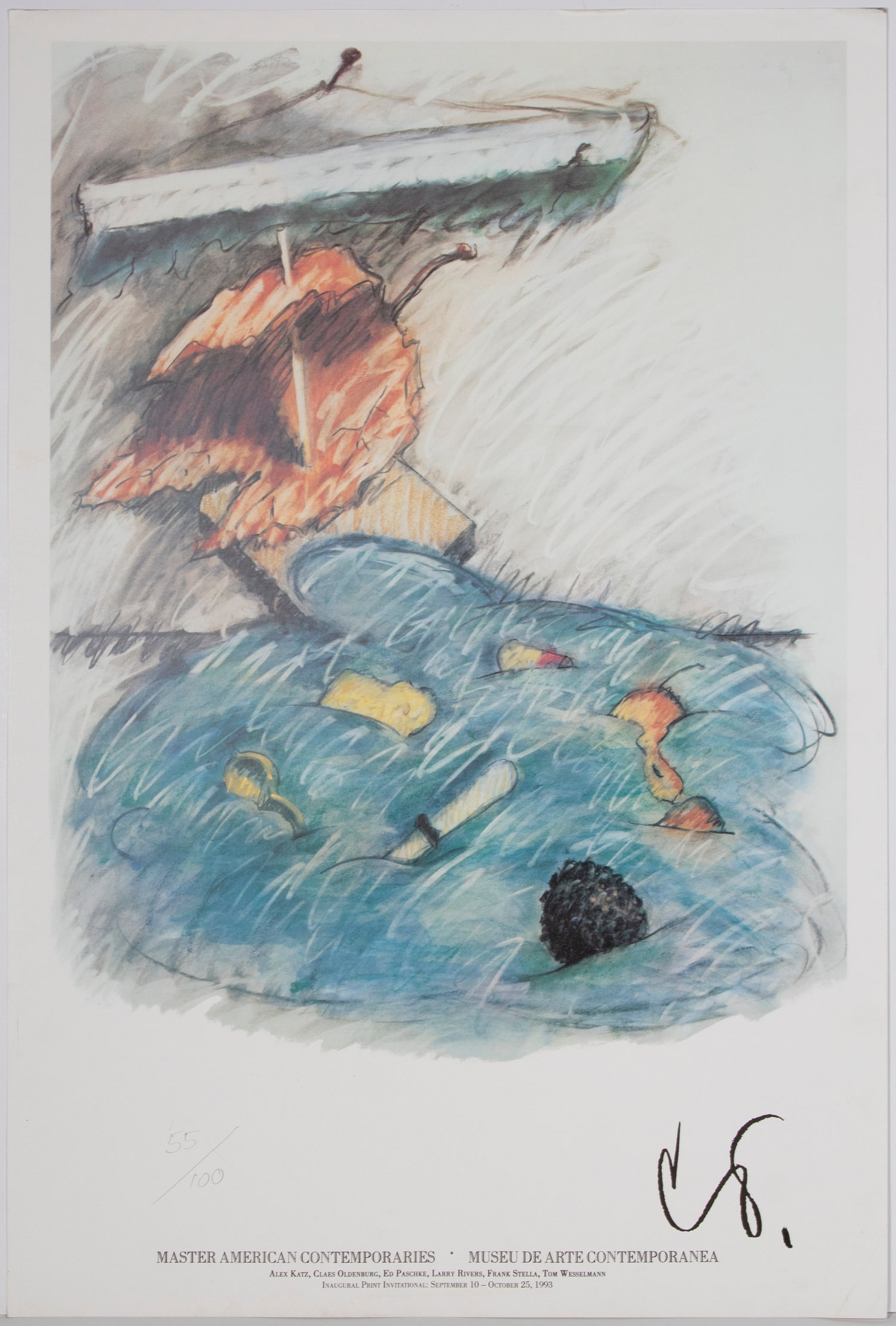 Frank Stella (1936-2024) New York & Claes Oldenburg (1928-2022) Swedish American (two) - 4