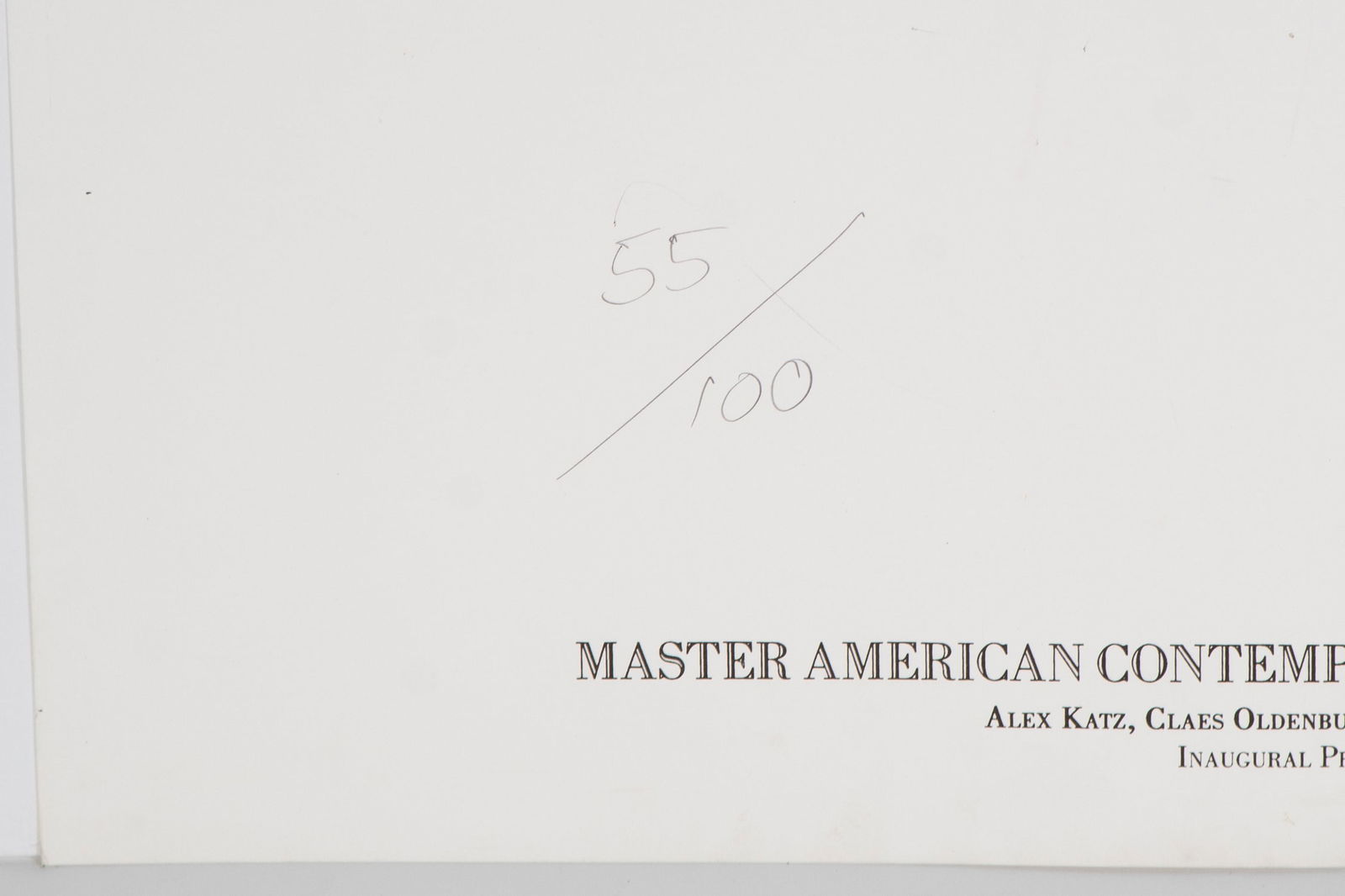 Frank Stella (1936-2024) New York & Claes Oldenburg (1928-2022) Swedish American (two) - 5