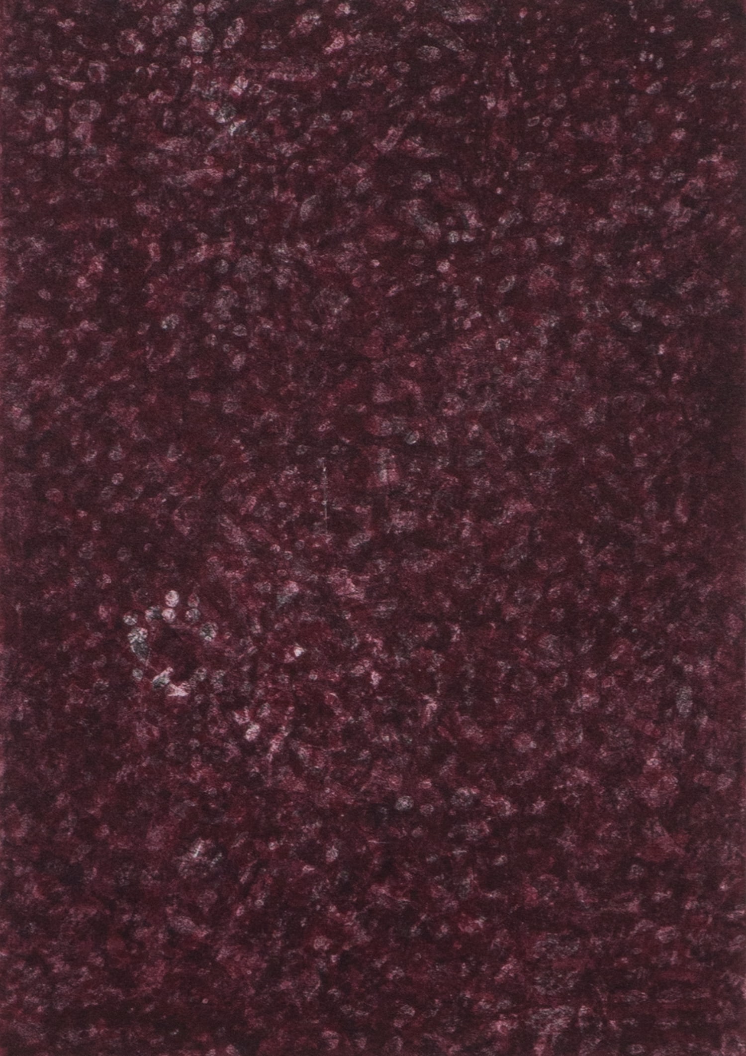 Mark Tobey (1890-1976) New York: UNTITLED BURGUNDY, color lithograph, signed and inscribed EA (artist’s proof) in pencil, image 12 x 8 ½”, full margins, frame 24 x 20” with glass.