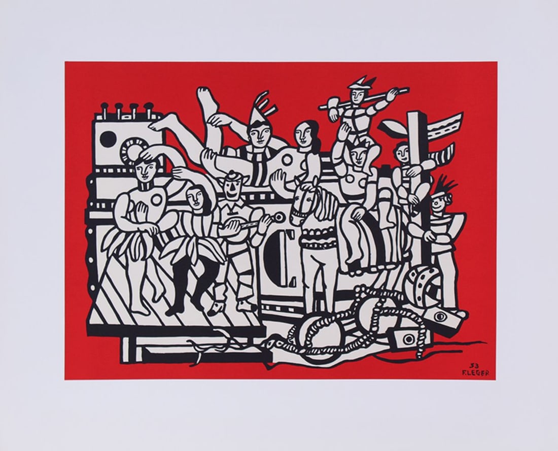 after Fernand Leger (1881-1955) French (1 of 3)