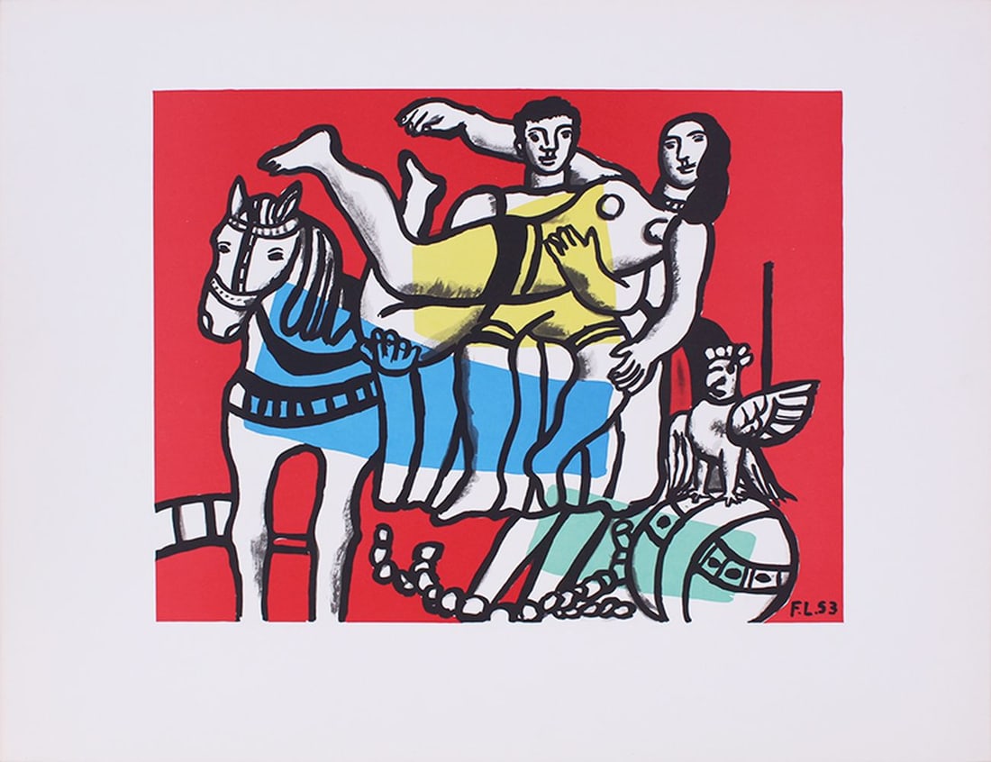 after Fernand Leger (1881-1955) French (1 of 3)