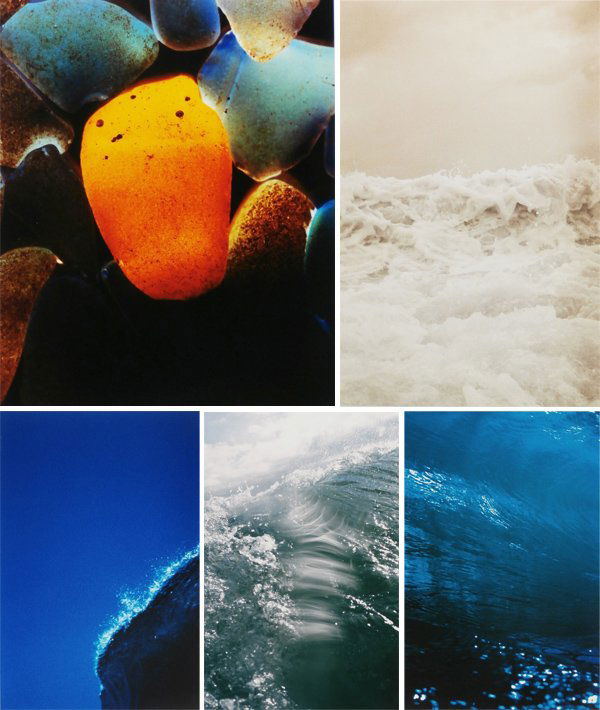 Photography: Michael O’Brien (9) & Jeffrey Rothstein (t: OCEAN SERIES, seven c-prints, each initialed and dated and inscribed ‘OK to print’ on verso, one with annotation on the recto, sheets (5) 21 ¼ x 16 ¼” & 24 ¼ x 16 ¾” & 23 ½ x 15 ¾”; LA
